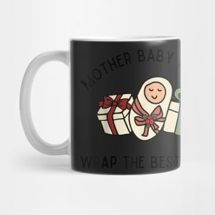 mother baby nurse christmas crew nurse2 Mug